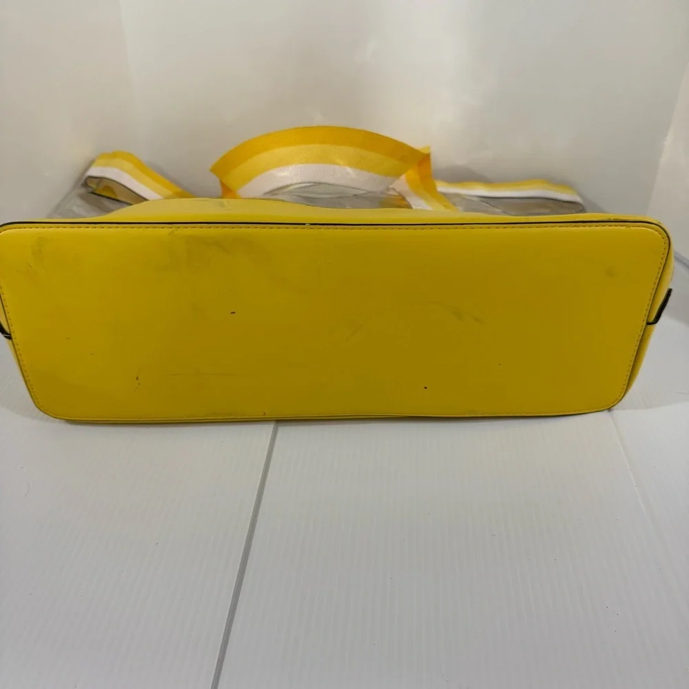 81. Transparent Yellow Tote Bag